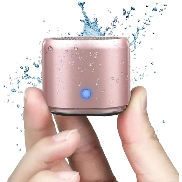 EWA – haut-parleur sans fil Bluetooth, en métal, étanche, Portable, avec radiateur de basses, Mini haut-parleur Bluetooth adapté pour l'extérieur