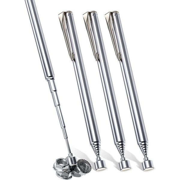 1/3Pcs Mini Tragbare Teleskop Magnetische Stift Handheld Magnet Pick Up Tool Einstellbare Pickup Stange Stick Picking Up schrauben Mutter Bolzen