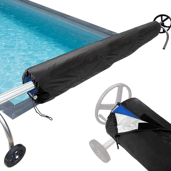 Couverture imperméable pour moulinet de piscine, protection UV extérieure, rouleau solaire, outil de piscine