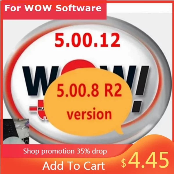 2025 Heißer Verkauf W-ur-th WOW V5.00.12 WOW 5.00.8 R2 Software Mehrsprachige mit Keygen für Tcs Multi-Diag-Autos Diagnosetool
