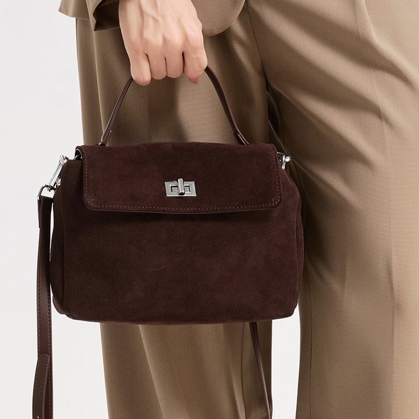 2026 NEUE Herbst-Winter Damen-Umhängetasche aus Naturwildleder Luxus-Designer Echtleder-Pendler-Messenger-Tasche