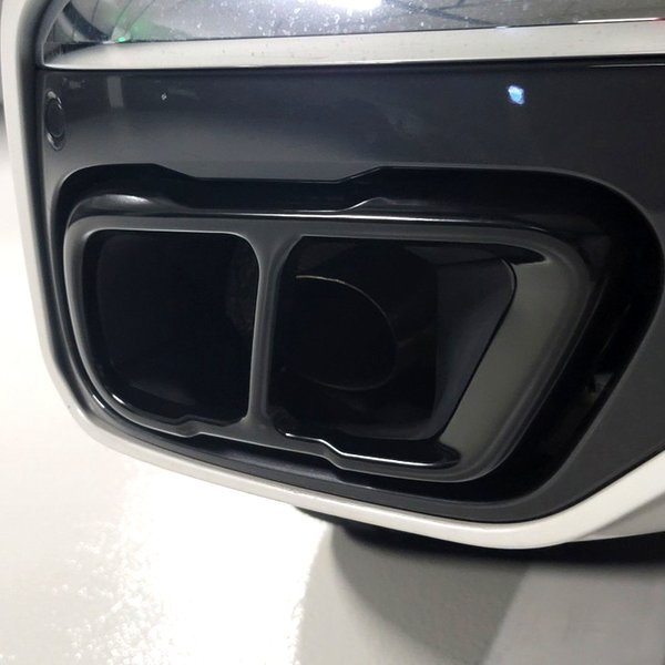 For BMW X5 G05 X6 G06 X7 G07 2019-2021 Car Styling Tail Pipes Exhaust Pipe Frame Cover Trim Sticker Exterior Accessorie