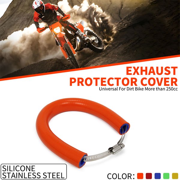 Protection d'échappement moto, bouclier thermique anti-chaleur pour KTM EXC SX SXF EXCF XC XCF XCW MX 250 350 450 500 525 530