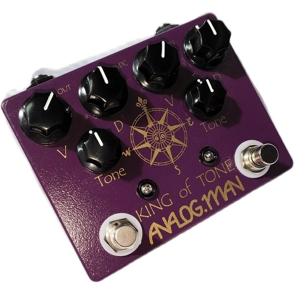 Pédales Xiao 1:1 Pédale de guitare King of Tone Kot Overdrive
