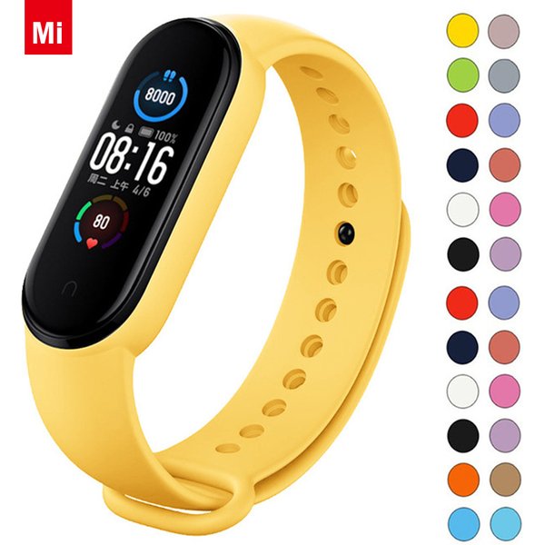 Watchbands for Xiaomi Mi Band 7 Bracelet Silicone Wrist Miband 5 6 NFC Replacement Pulsera Sport Correa Mi Band 7 6 3 4 5 Strap