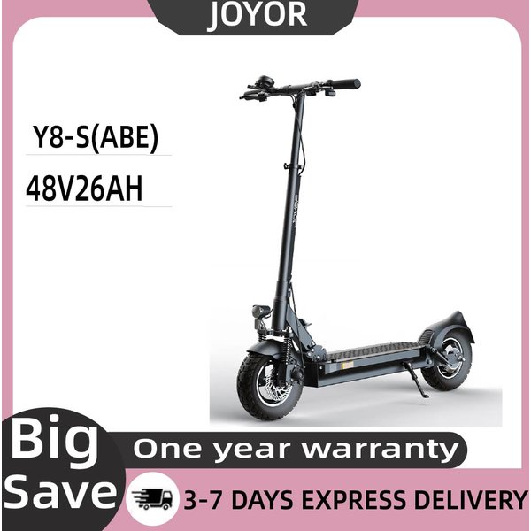 Joyor Y8-S ABE Elektroroller für Erwachsene mit 10-Zoll-Reifen 48V26AH Akku City Faltbarer Erwachsenen-Scooter