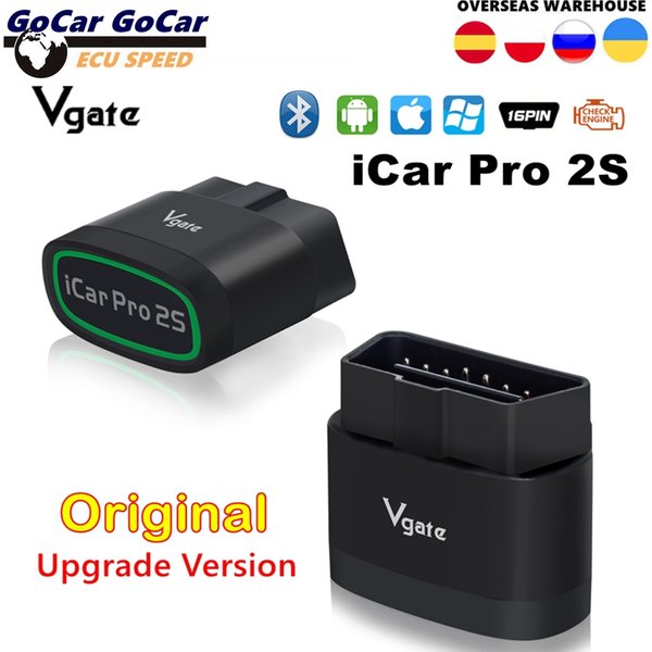 Vgate ICar Pro 2S Bluetooth für Android/iOS/PC OBD2 Auto-Diagnosegerät Verbessertes OBD2 V2.3 Auto-Scanner