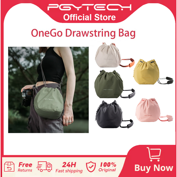 PGYTECH OneGo sac à cordon sac pour appareil photo sans miroir sac de rangement pour objectif SLR sac à bandoulière étui pour appareil photo pour Fujifilm Canon Sony Nikon