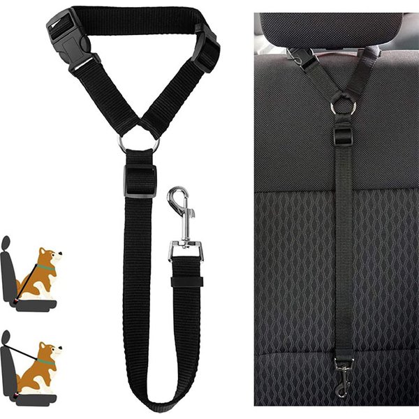 Pet Products Universal Practical Cat Dog Safety Adjustable Car Seat Belt Harness Leash Puppy Seat-belt Travel Clip Strap Leads
