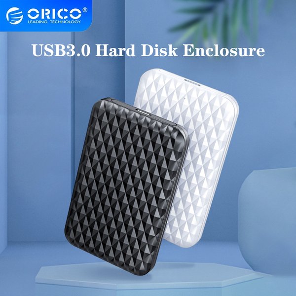 ORICO 2,5-Zoll-HDD-Gehäuse Typ C Externes Festplattengehäuse SATA zu USB 3.1 HDD-Gehäuse Box für SATA HDD SSD-Gehäuse Unterstützung UASP