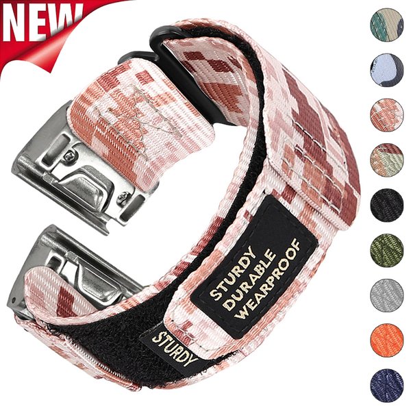 Schnelles Nylonband für Garmin Watch Instinct 2X Tactics Strap Fenix 6X Pro 5X Plus 7X 26mm 22mm Ersatz-Sport-Release-Armband