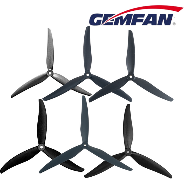Cinelifter hélice 3 pales 7037 7535 8046 8040 8060 9045 1050 Gemfan PC fibre de verre carbone Nylon accessoires Multirotor Gemfan 2 paires
