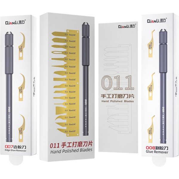 QianLi 007 008 009 011 CPU Removal Scalpel Knife Glue Removal Scraper Sheath BGA IC Cleaning Scrapper Glue Remover Pry Knives