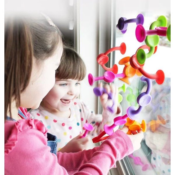 Jouets à ventouse multicolores, blocs de construction, jouet à ventouse Pop, ensemble de Construction, jeu interactif Parent-enfant, cadeau pour les enfants