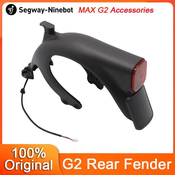 Assemblage de garde-boue arrière d'origine pour scooter Ninebot Segway Max NipElectric, G65, pièces de feu arrière