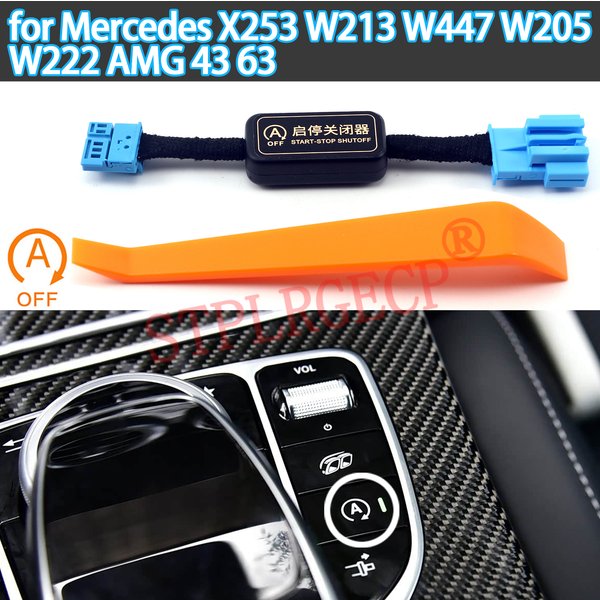 Für Mercedes Benz X253 W213 W447 W205 W222 AMG 43 63 Auto Start-Stopp-Motorsystem Abschaltgerät Steuerungssensor Schalter Relais