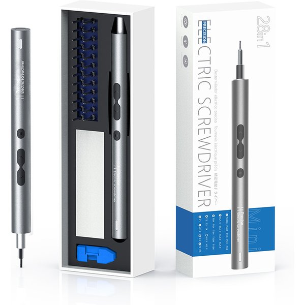 Elektro schrauber Schrauben dreher Set Präzision 28 in 1 Elektro werkzeug Kits wiederauf ladbare drahtlose kabellose magnetische Mini kleine Bit für Xiaomi Pen