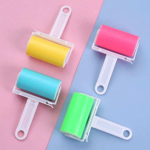 Abdeckband, hochwertig, waschbar, wiederverwendbar, Haushaltsreinigungsentferner, tragbare Haarrolle, Kleidung, Haare, Tierhaare, klebrige Rolle