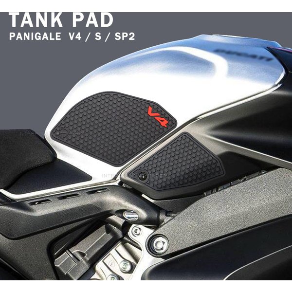 Für Panigale V4 Panigale V4S /SP2 2022 Tank Grip Seite Aufkleber Motorrad Anti Slip Tank Pad Aufkleber