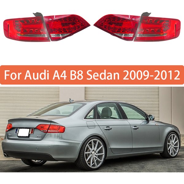 Tail Lamp For Audi A4 B8 Sedan 2009 2010 2011 2012 Rear Taillight Warning Light Reversing Light 8K5945095K 8K5945096K 8K5945094K