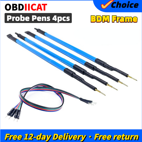 OBDIICAT 4 Stück/Set Sondenstifte für LED-BDM-Rahmen