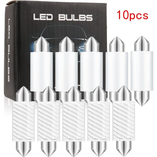 10x c5w 12v LED Girlanden LED Licht c10w Canbus 31mm 36 mm39mm41mm Innen lese licht weiß