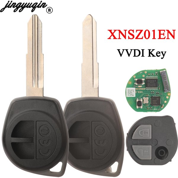 jingyuqin XNSZ01EN For Suzuki VVDI Wireless Remote Car Key Fit VVDI2 /VVDI Mini Key Tool Max Plus Hu133r SZ11r Blade Replacement