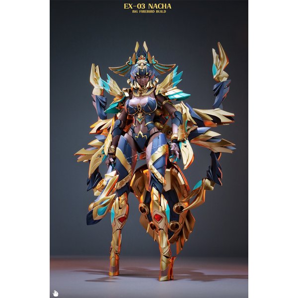 【En stock】 BigFirebird Build EX-03 EX03 NACHA Mobile Suit Girl, figurine d'action en alliage avec boîte