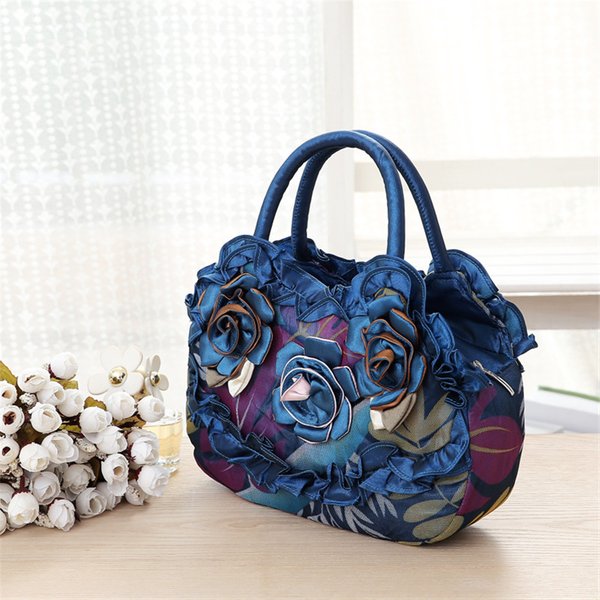 Sac à main avec fermeture éclair en dentelle pour femmes, sacoche coréenne pour mamans, nouvelle collection