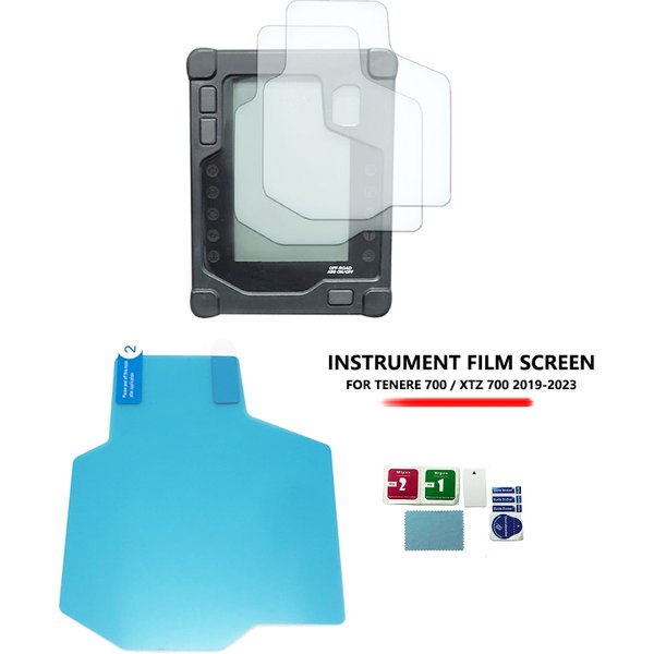 Film de Protection pour Écran de Moto YAMAHA Tenere700 TENSoutheast 700 T700 countZ 700 2019-2022