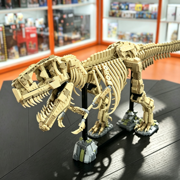 3145 PCS Dinosaur Fossil Building Blocks Set Tyrannosaurus DIY Assemble Dino Bone Model Bricks For Kids and Adult Hobby Collectible Home Display Ornament