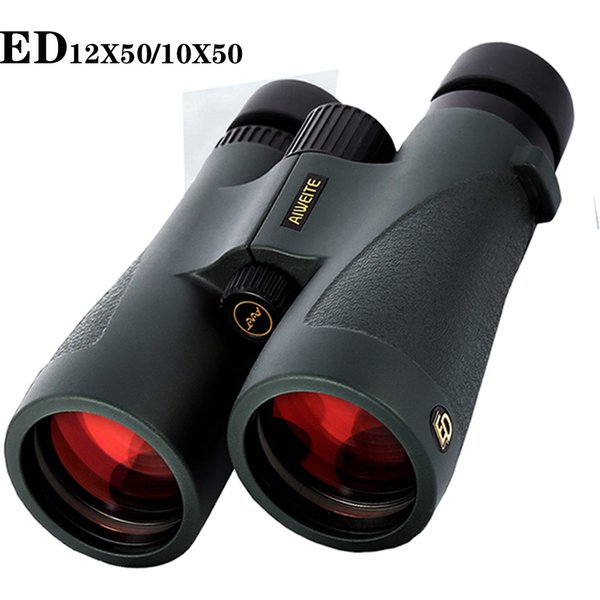 Jumelles professionnelles à lentille ED 10x50/12x50, haute réflexion, SMC IPX7, étanche, optique Bak4, télescope à faible Dispersion pour la chasse