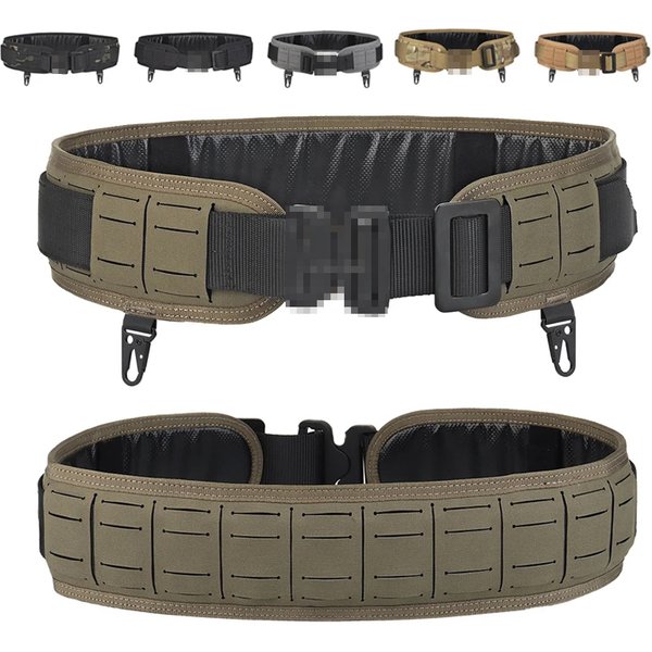 Taktyczny Wyściełany Pas Airsoft CS Combat Molle Pas Taktyczny Paintball Pas Biodrowy Akcesoria do Gier Wojennych i Polowań