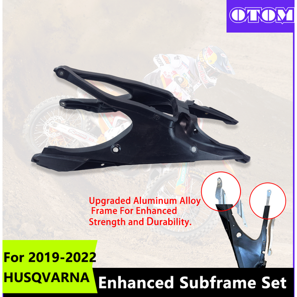 OTOM 19-22 Wzmocniona rama pomocnicza motocykla Lewa prawa tylna rama do HUSQVARNA FC FE FS FX TC TE TX 250 350 450 501 Dirt Bike