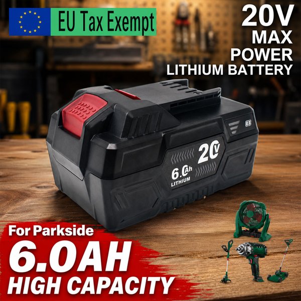 EU-Lokallager Polen Lager 18V 8Ah Wiederaufladbarer Li-Ionen-Akku Kompatibel mit Makita BL1830 BL1850B BL1860 Kabellose Elektrowerkzeuge Kettensägen-Ersatzakku