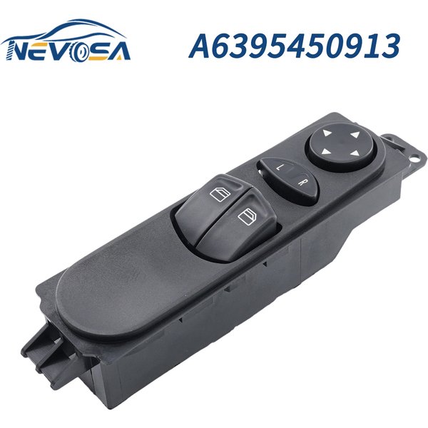 NEVOSA-panneau principal de commutateur de vitre électrique de voiture, pour Mercedes Benz W639 Vito Mixto Kasten 2003 – 15-6395450913