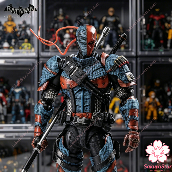 【En stock】 LPZZ Studio 1/12 Batman Arkham Knight Batsuit V8.04 & Deathstroke, figurines originales, collection d'ornements, modèle original