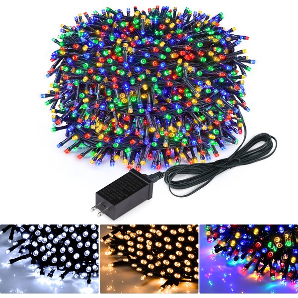 10M-100M Led Light String Street Garland Fairy Light 110V 220V Waterproof Outdoor Garden Party Wedding Christmas Decoration Lamp