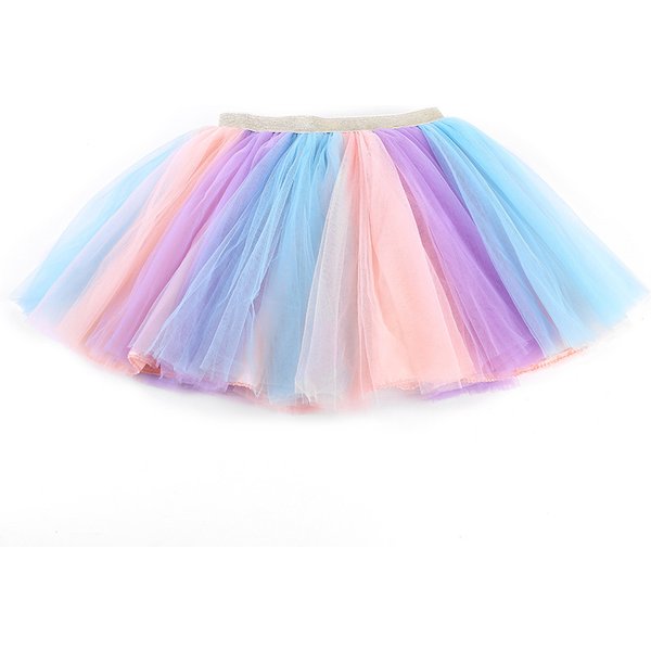 Filles Pastel Tutu jupes enfants Ballet danse Tulle jupon sous-jupe Tutus enfants fête d'anniversaire Banquet Costume jupe cadeau