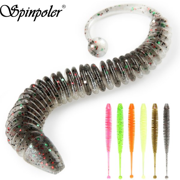 Spinpoler nouvelle queue d'écureuil leurre souple appât de pêche ver route sous-appât appât souple insectes ver de terre faux appât truite bar goutte tir