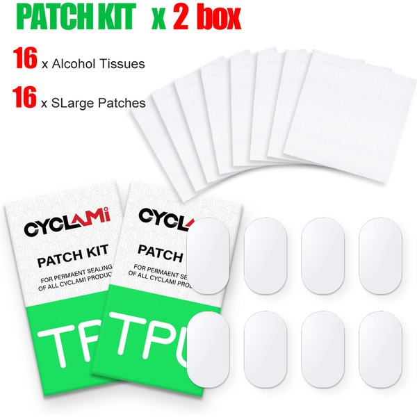 Nouveau Patch de pneu pour Tube en TPU CYCLAMI, Kits de réparation de pneus de vélo, raccords d'entretien de vélo sans colle