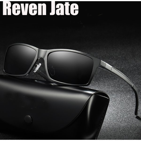Reken – lunettes de soleil à revêtement polarisé pour hommes, verres solaires de conduite, tendance, UV400, 8021