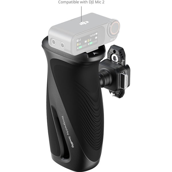SmallRig Drehbarer Seitengriff mit "HawkLock" H21 Schnellverschluss-NATO-Klemme für DSLR-Kamera/Monitor-Käfig-Montageplatten -6405