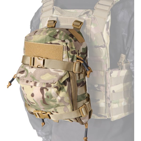Taktischer Trinkrucksack, Mini-Rückwand, Wasserbeutel, Nylon, Molle-Beutel, Jagd, leichte Weste, Schlauch, Zubehör, Reißverschluss-Rucksack