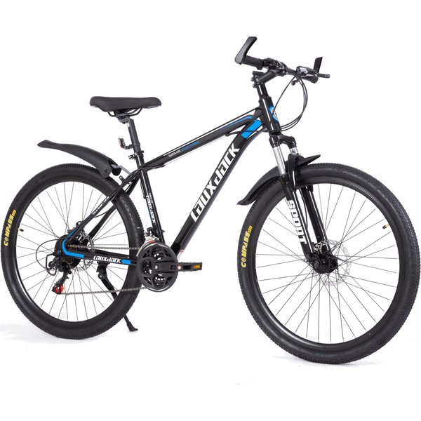 Sinaopus 27,5 Zoll Mountainbike für Erwachsene, 21-Gang MTB-Fahrrad mit Doppelscheibenbremsen, All-Terrain-Bike für Männer & Frauen, Kettengetriebesystem, Pendler- & Outdoor-Radsport-Geschenk
