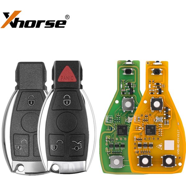 Xhorse VVDI BE Key Pro Verbesserte Version mit Smart Key Shell 3 Tasten/4 Tasten für Benz