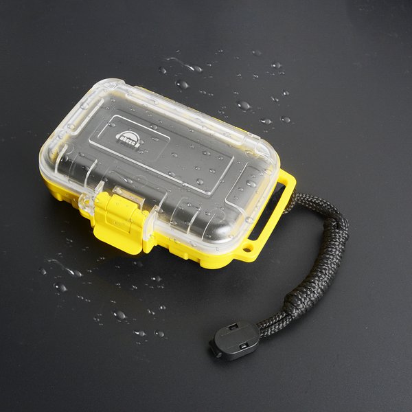 OKCSC IP68 étanche écouteur sac de rangement protection écouteurs étui casque câbles prise accessoires support de la boîte antichoc