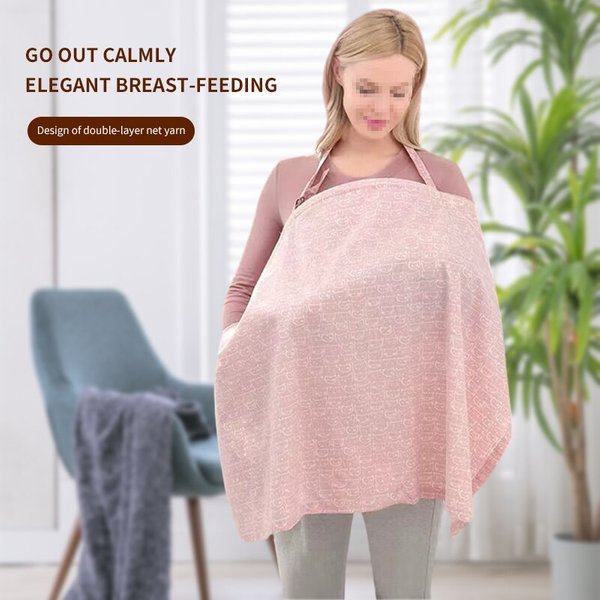 1 PCS Outdoor Nursing Towel Antilight Masking Coat Multifunctional Cover Cape Breathable And Thin In Summer