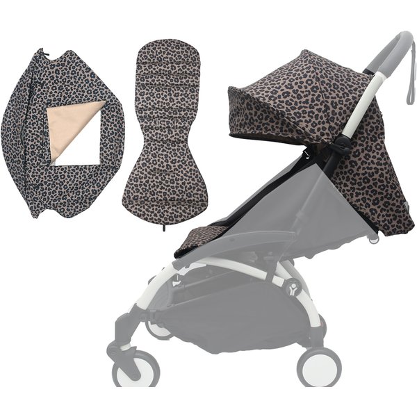 175 ° Cagoule de poussette et doublure de siège pour Babyzen Yoyo, housse de coussin adaptée à YOYO2/YOYA, pare-soleil, accessoires de poussette en tissu 1:1