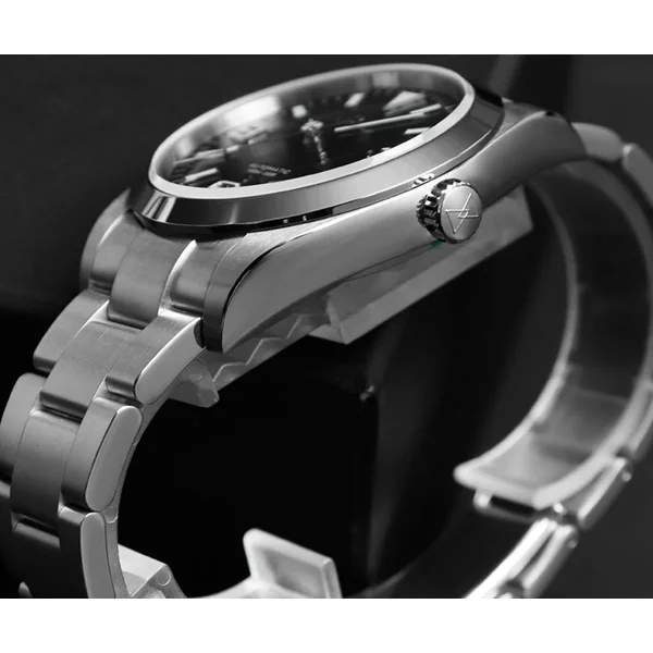 Cronos EX Mechanical Men Watch 36mm PT5000 SW200 AutomaticSapphire Glass Bushed Bracelet 10ATM L6032 Luminous s Bushed Bracele